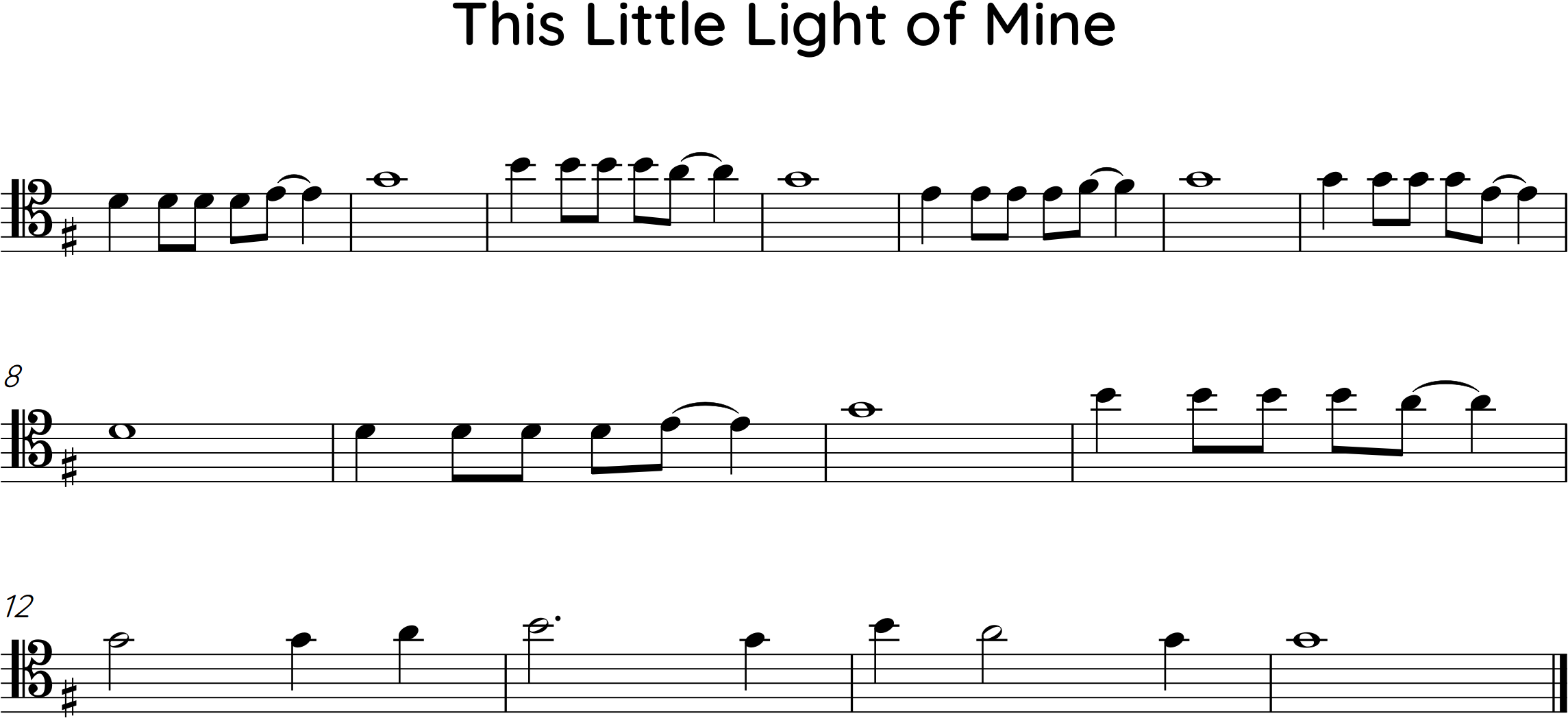 key G major, range D3-B4