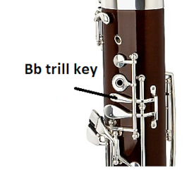boot joint with the Bb trill key